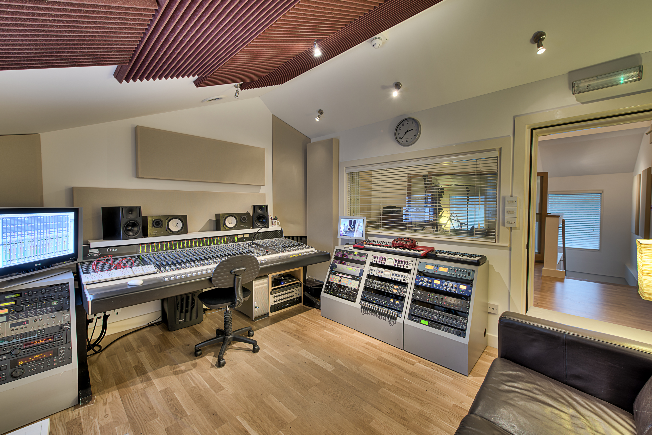 The Park Studios Control room